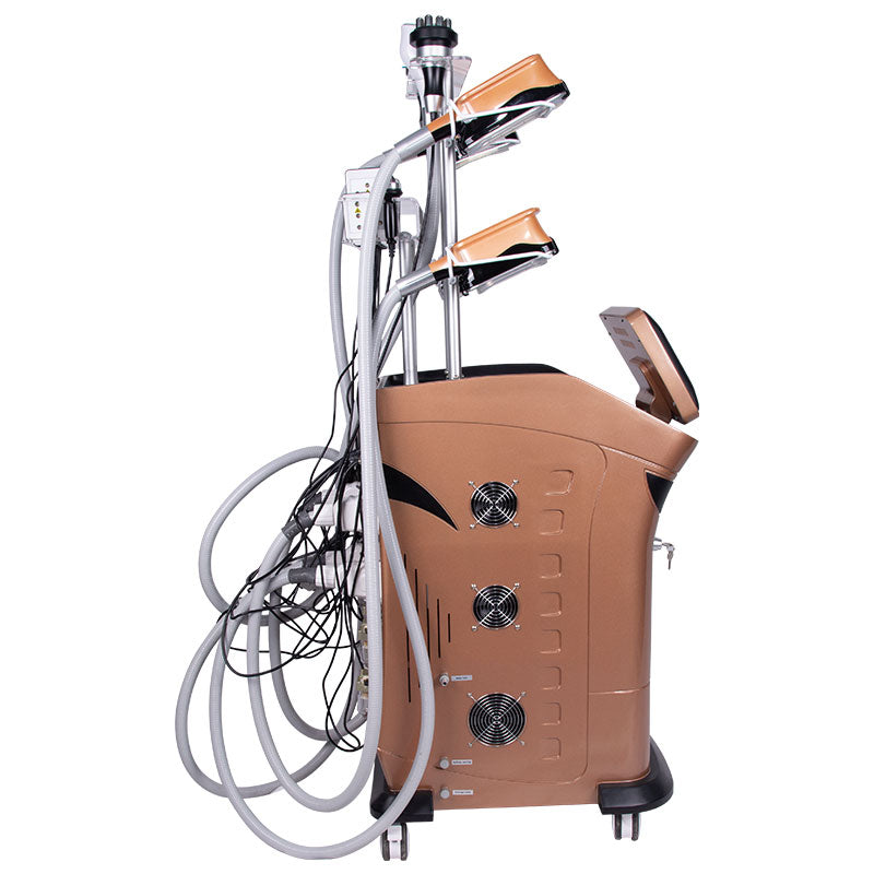 Professional cryotherapy machine 5-in-1 vacuum surround radio frequencycryo slimming machine Beauty Salon