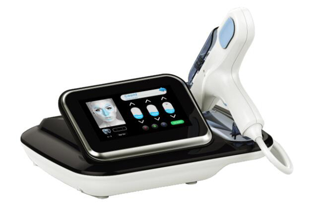 3-in-1 RF + EMS + Nano injector gun mesotherapy Skin Tightening face lifting wrinkle removal needle free meso gun