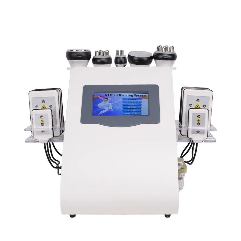 KIM 8 SLIMMING SYSTEM CAVITATION +VACUUM+LASTER MULTIPOLE RF+LASER