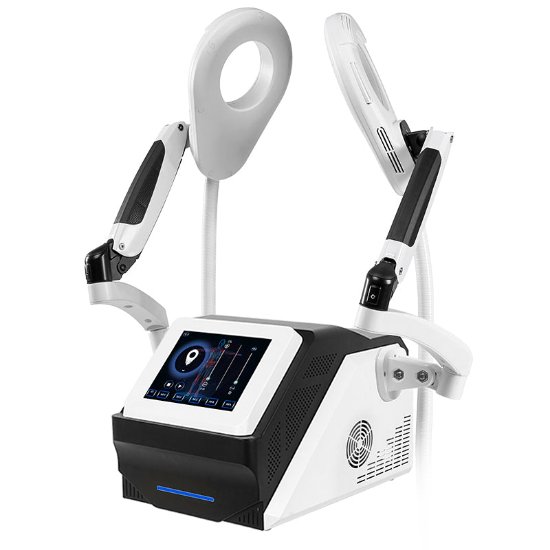 (Both arms) muscle stimulator frequency vibration to relieve muscle tension electric muscle stimulator