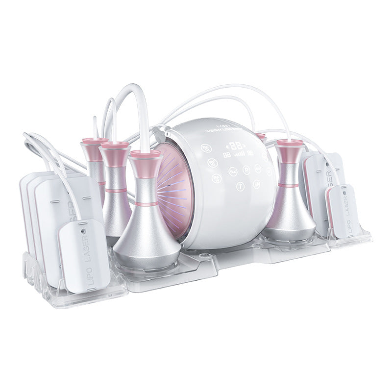 6 in 1 Ultrasonic Cavitation Beauty Machine | OAGG 80K RF Vacuum Fat Elimination Machine | Slimming Burning Anti-Fat Instrument | Face Tightening | Skin Rejuvenation Eye Tightening Lift