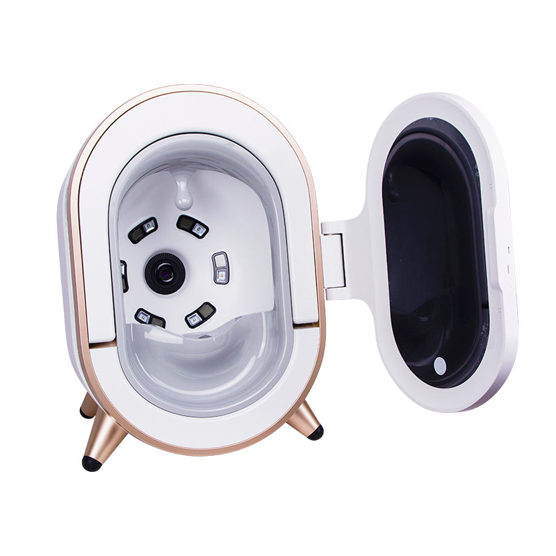 3D skin test skin analyzer equipment, smart face scanning machine, magic mirror facial skin analysis machine
