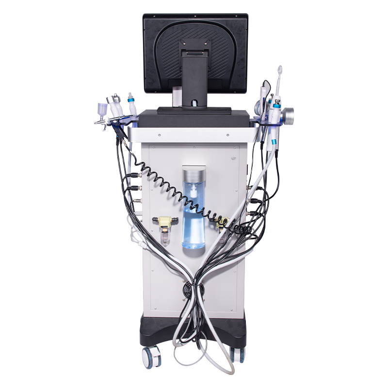 10-in-1 hydra facial machine vacuum blackhead oxygen jet whitening cleansing skin