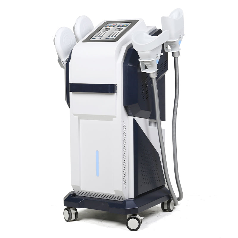 Newest Combination cryo slimming machine and EMSlim 2 in 1 Cryotherapy Body Shaping 2 Cryotherapy Handles | 2 Magnetic Slimming Handles | fat freezing machine