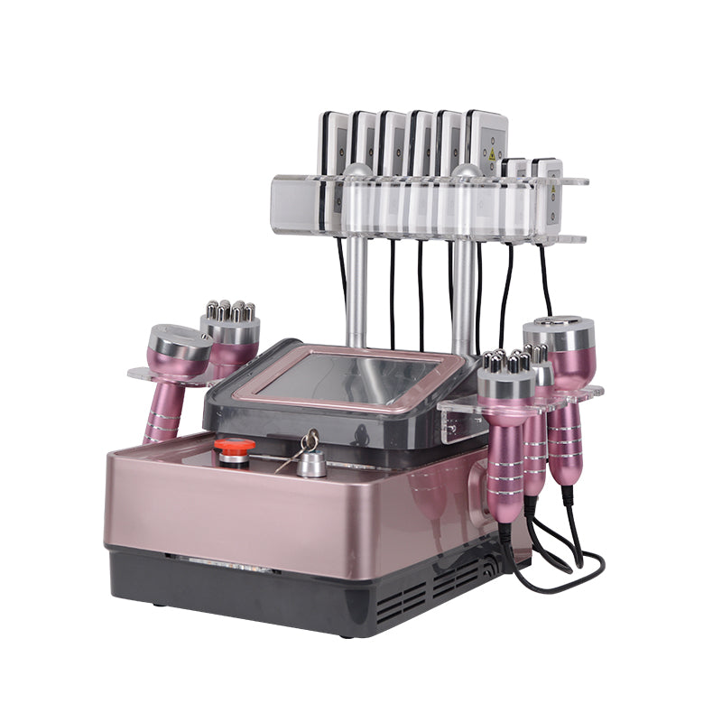 Rose Gold 6 in 1 cavitation machine vacuum cavitation system