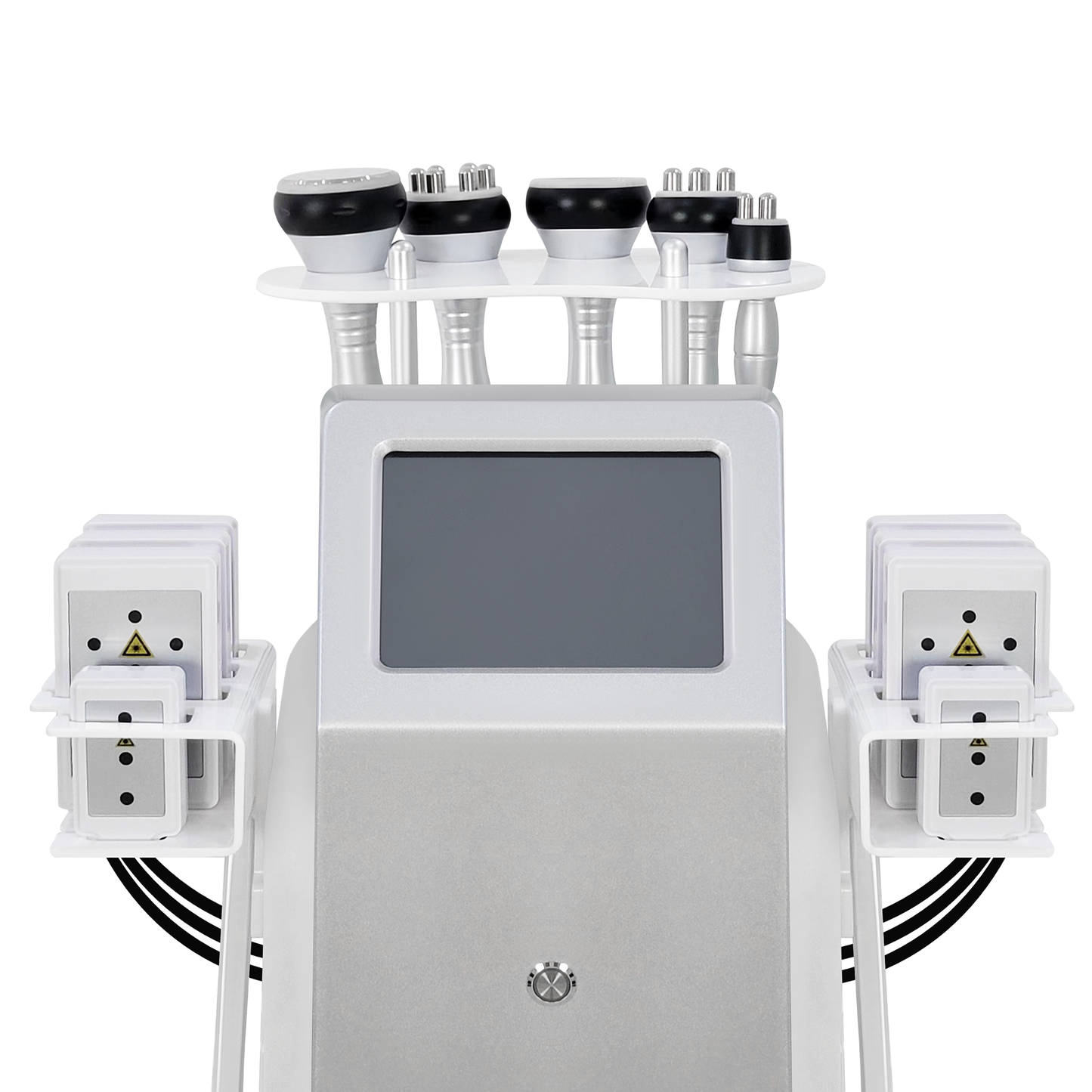 6-in-1 New vacuum machine fat blasting and weight loss system cryolipolysis radio frequency cavitation shock wave machine