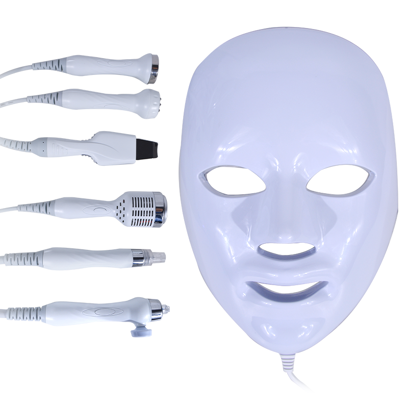 7-in-1 Oxygen Facial RF vacuum blackhead remover Cleansing Beauty Machine