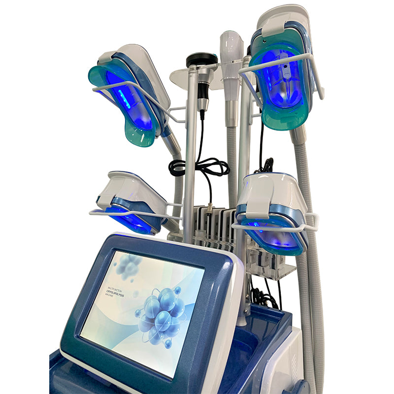 6-in-1 multifunctional cryolipolysis machine 360 angle surrounding cryolipolysis slimming machine Cryo+lipo laser+40k cavitation+RF freeze double chin removal|FARSKIM