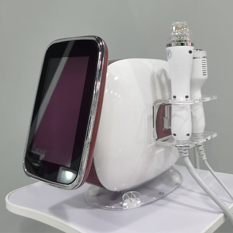Gold microneedling RF microcrystal ice pack facial machine|FARSLIM