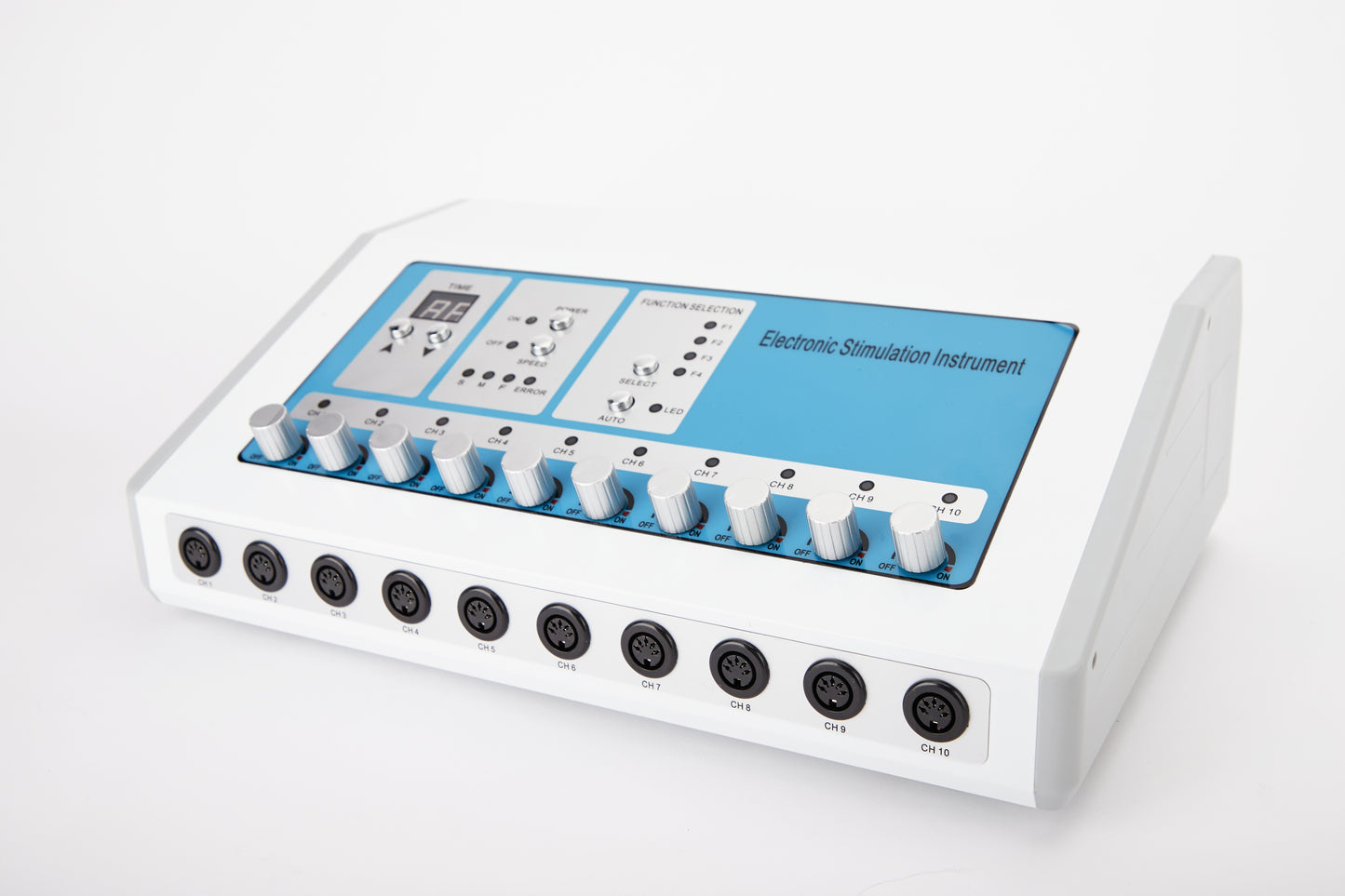 Electronic Stimulation Instrument, Acupuncture ?Stimulator Machine, Multi-Functional Body Massage10 Output Channel, Electric Muscle Stimulator Relax Electroacupuncture Patch Massage Care Kit