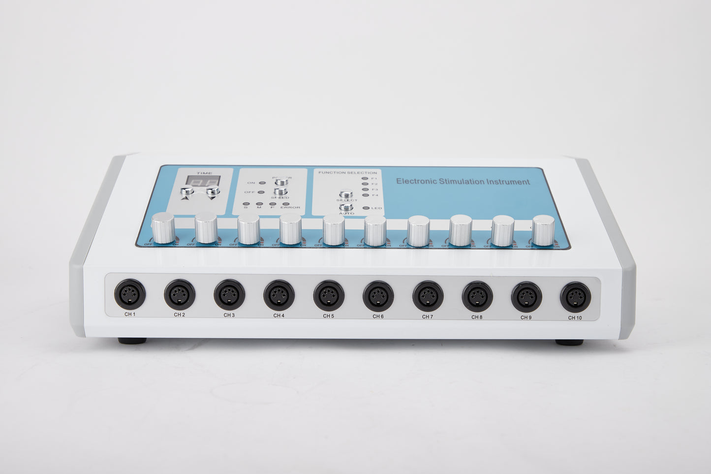 Electronic Stimulation Instrument, Acupuncture ?Stimulator Machine, Multi-Functional Body Massage10 Output Channel, Electric Muscle Stimulator Relax Electroacupuncture Patch Massage Care Kit
