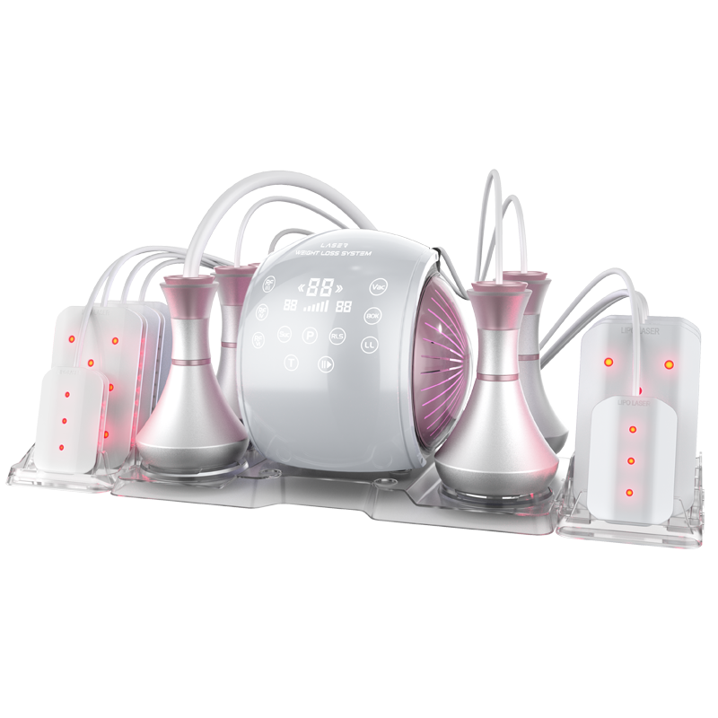 6 in 1 Ultrasonic Cavitation Beauty Machine | OAGG 80K RF Vacuum Fat Elimination Machine | Slimming Burning Anti-Fat Instrument | Face Tightening | Skin Rejuvenation Eye Tightening Lift