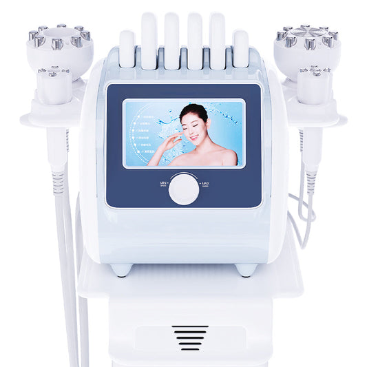 cavitation slimming machine with RF vacuum massage and lipo laser pads