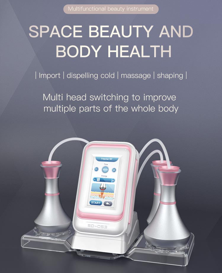 3 in 1 ultrasonic cavitation machine beauty salon equipment RF slimming machine RF body massage machine for fat burning