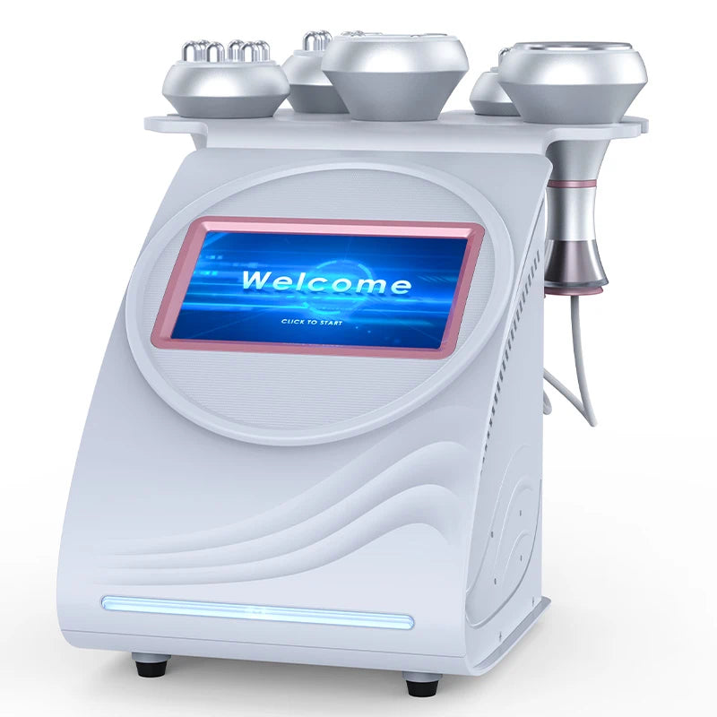 Máquina de adelgazamiento 80K con RF multipolar, presión negativa de vacío y lipólisis láser para la reducción de grasa y el contorno corporal