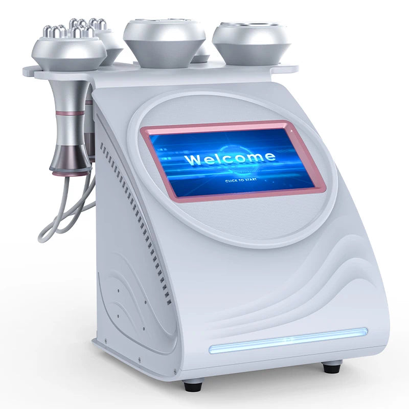 Máquina de adelgazamiento 80K con RF multipolar, presión negativa de vacío y lipólisis láser para la reducción de grasa y el contorno corporal