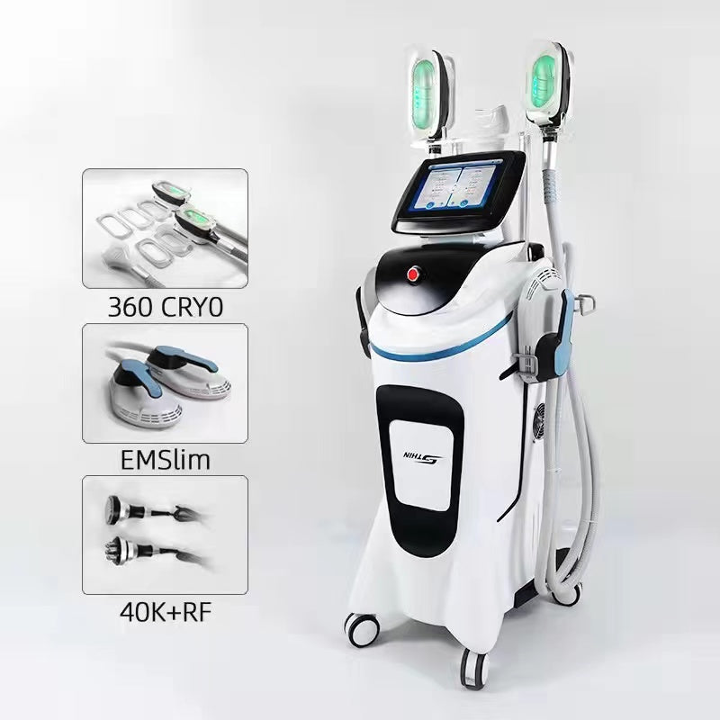 Máquina de adelgazamiento por criolipólisis de 360 grados 2 en 1: FR-CY&EMS 3