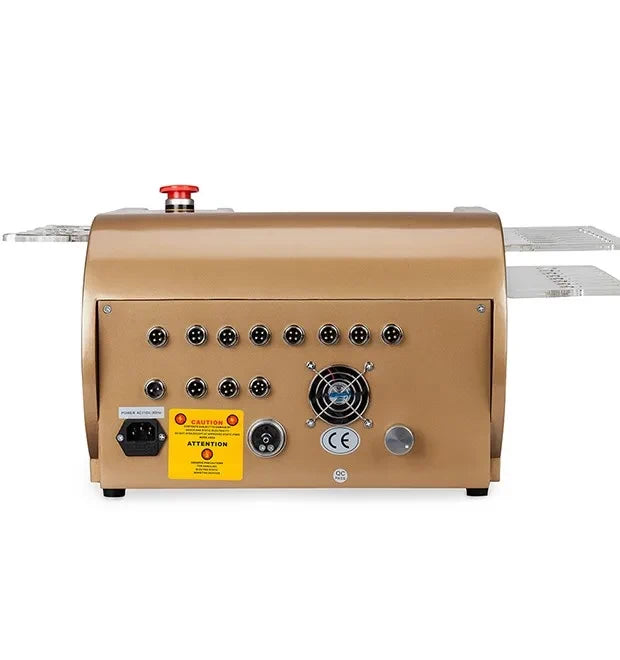 Instrumento disolvente de grasa congelada láser multipolar FR-9001S con RF para tensar la piel, reducir la grasa y eliminar las arrugas