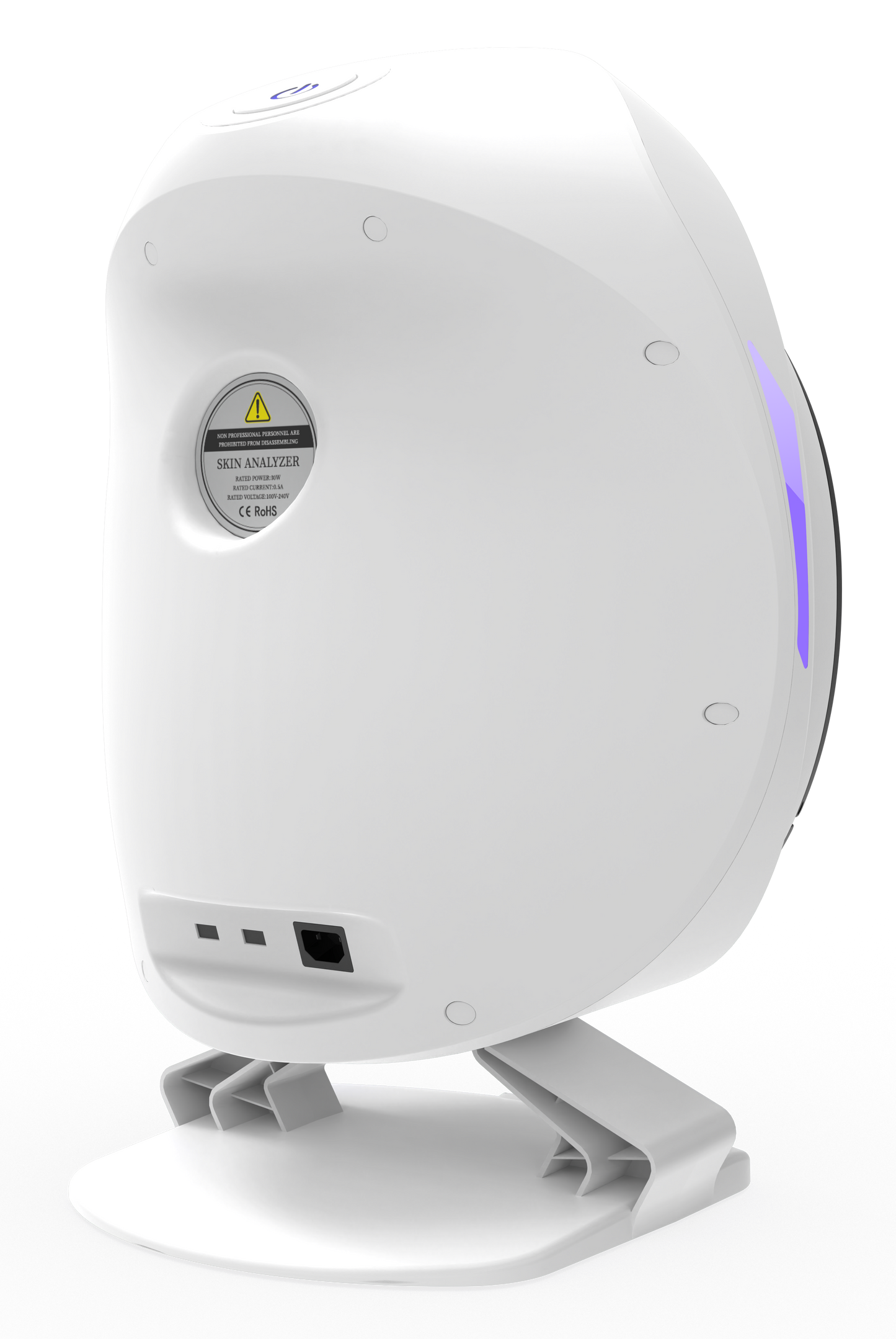 3D AI skin analyzer Intelligent 8 Spectrum and 14 Item Detection  Professional Facial Skin Analysis Detector with LCD Display