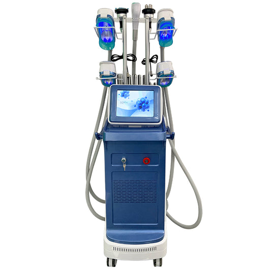 6-in-1 multifunctional cryolipolysis machine 360 angle surrounding cryolipolysis slimming machine Cryo+lipo laser+40k cavitation+RF freeze double chin removal|FARSKIM