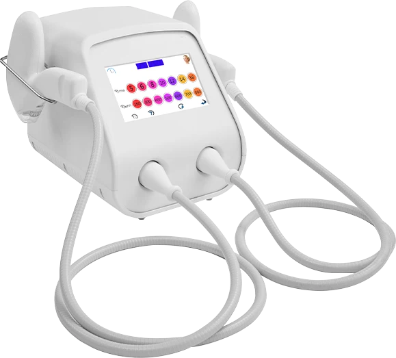 Double handle thermal therapy skin rejuvenation and anti-aging beauty instrument: FR-T37