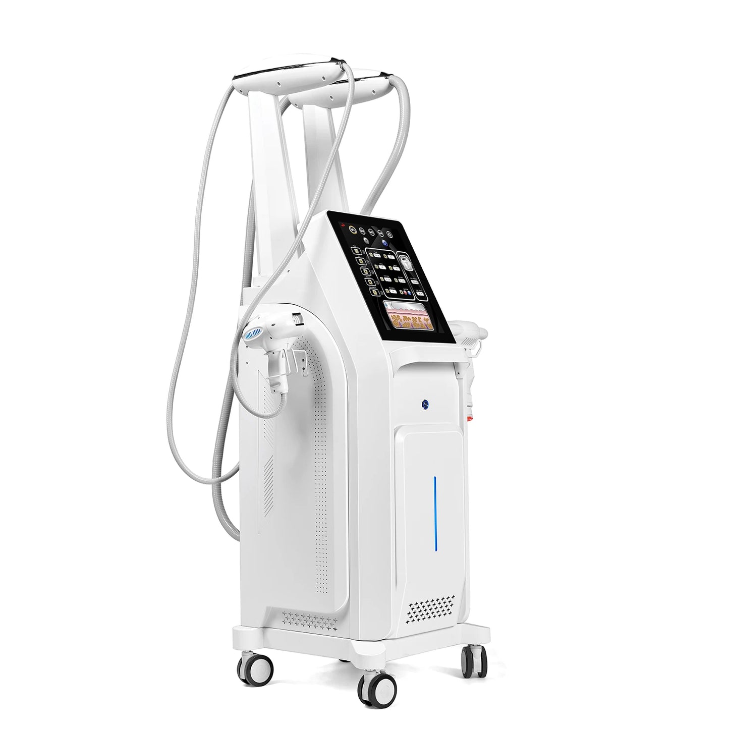 Máquina de RF de presión negativa rotatoria FR-A57 para la fusión de grasa, el contorno corporal y el estiramiento de la piel con rotación al vacío
