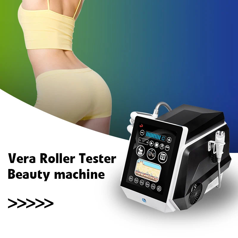 FR-B56 Vera Roller Tester Máquina de Masaje de Vacío para Remodelación Corporal, Antienvejecimiento Facial y Reducción de Celulitis