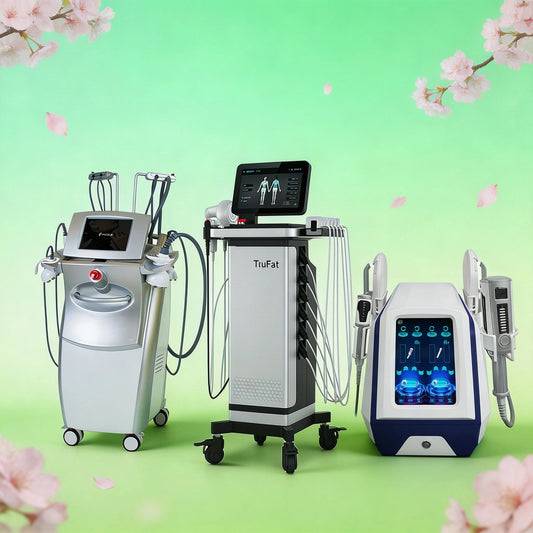 Spring Promotion Magnetic Slimming + Cold & Hot Plasma Beauty Device for Skin Rejuvenation + Body Shaping Beauty Machine