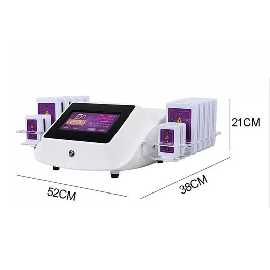 FR-6002 5-in-1 Cavitation RF Slimming Machine with Vacuum, Multipolar RF & Laser for Fat Reduction & Contouring