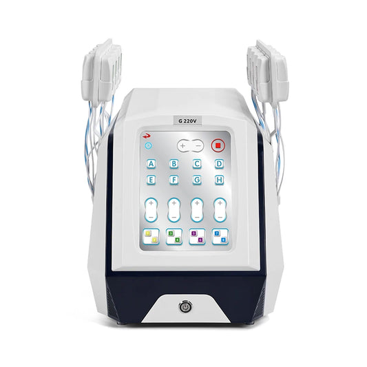 FR-B53 EMS Body Sculpting Machine Desktop with 16 Handles for Fat Reduction, Muscle Toning & Shaping