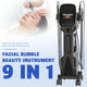 9 In 1 Hydrogen Oxygen Bubble HydroFacial Machine Water Dermabrasion DeepCleansing Skin Rejuvenation Salon