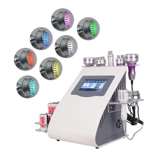 FR-975S 80K Cavitation Machine with Vacuum RF, Multipolar RF & Diode Laser for Fat Reduction & Body Contouring