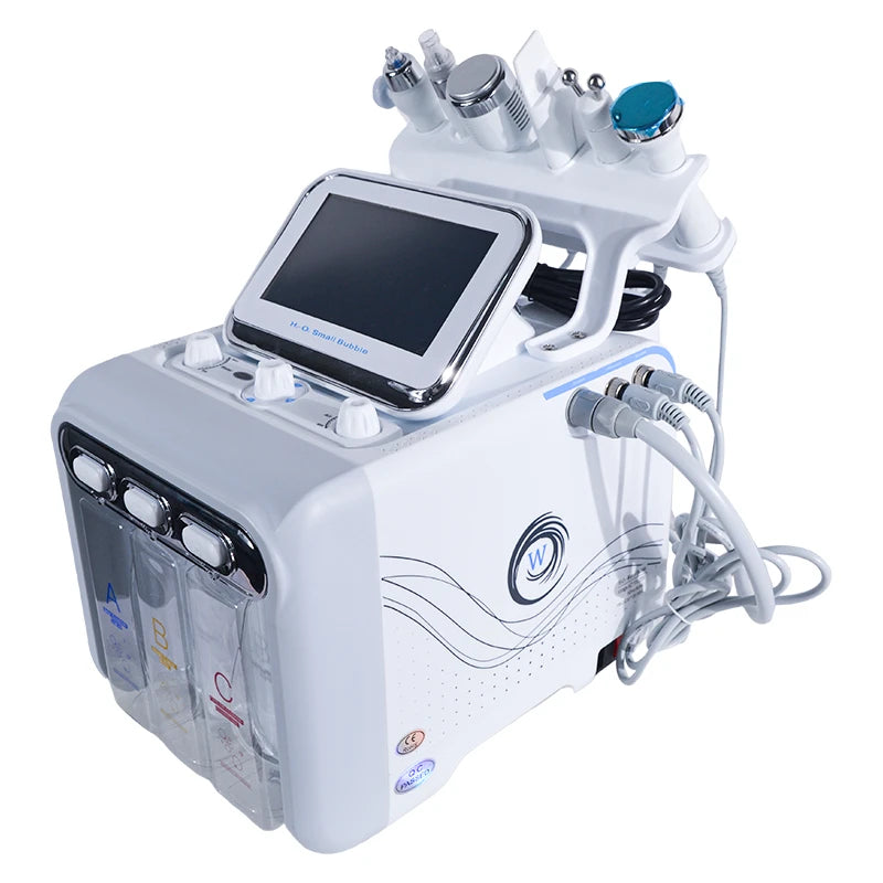 Máquina de microdermoabrasión 6 en 1 H2O2: FR-W05
