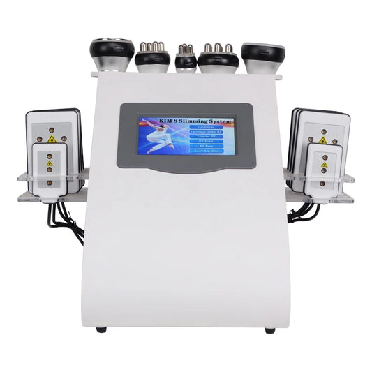 KIM 8 SLIMMING SYSTEM CAVITATION +VACUUM+LASTER MULTIPOLE RF+LASER