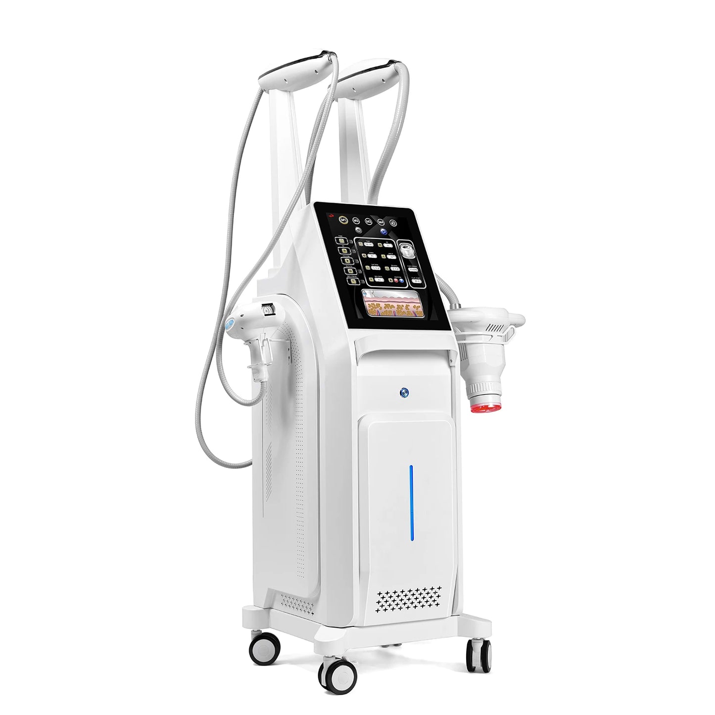 Máquina de RF de presión negativa rotatoria FR-A57 para la fusión de grasa, el contorno corporal y el estiramiento de la piel con rotación al vacío