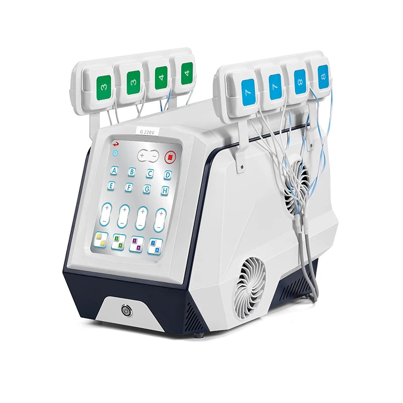 FR-B53 EMS Body Sculpting Machine Desktop with 16 Handles for Fat Reduction, Muscle Toning & Shaping