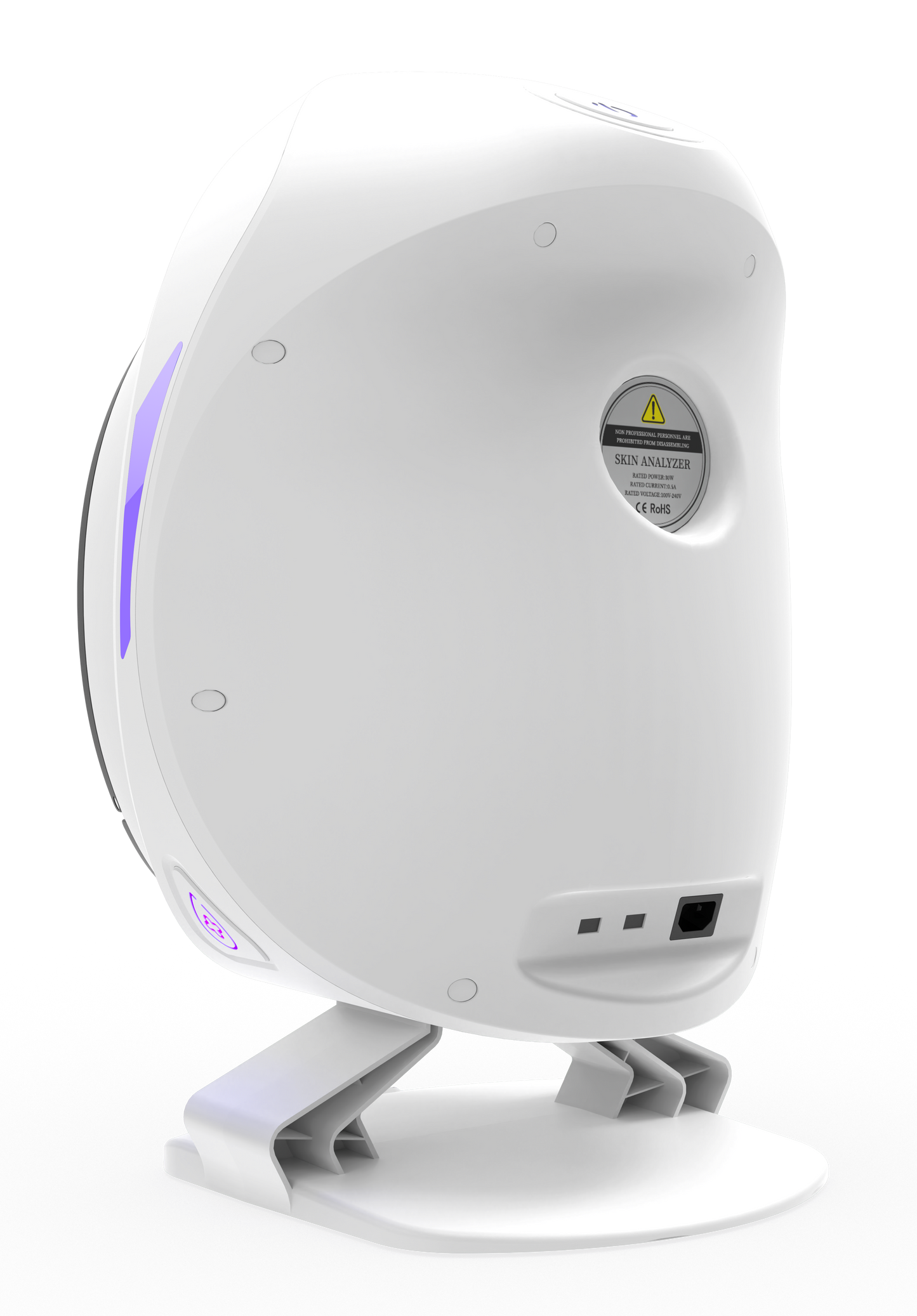 3D AI skin analyzer Intelligent 8 Spectrum and 14 Item Detection  Professional Facial Skin Analysis Detector with LCD Display