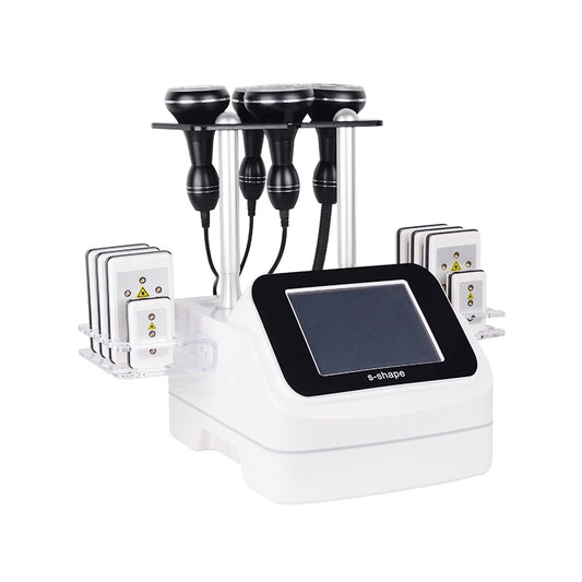 FR-679A 5-in-1 Cavitation RF Slimming Machine with Vacuum, Multipolar RF & Laser for Fat Reduction & Body Contouring