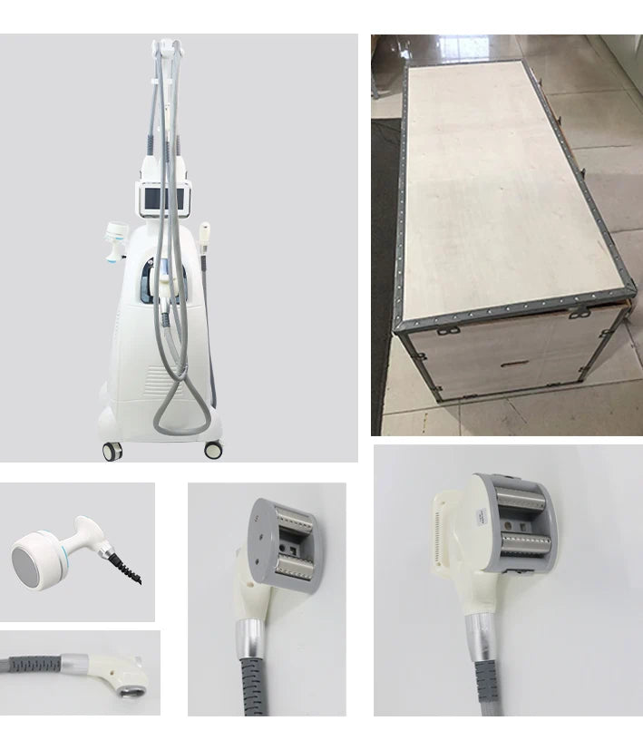 FR-V9 II Vertical Body Slimming Machine with 40K Cavitation, Vacuum Rollers & Heat for Fat Reduction & Contouring