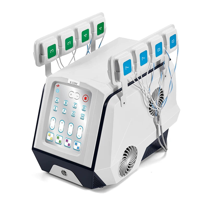 FR-B53 EMS Body Sculpting Machine Desktop with 16 Handles for Fat Reduction, Muscle Toning & Shaping