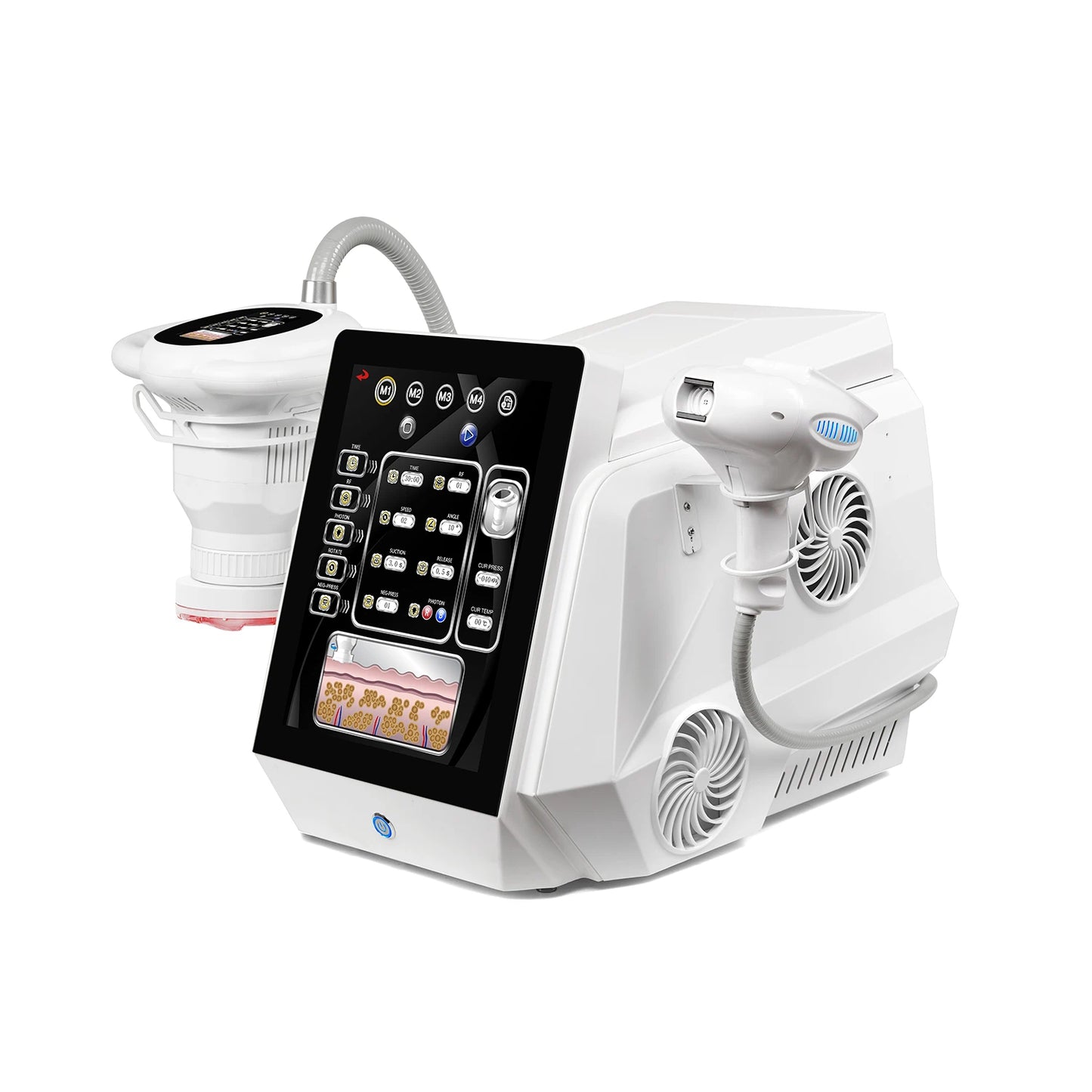 FR-B57 Rotating Vacuum RF Slimming Machine for Fat Dissolving & Skin Firming