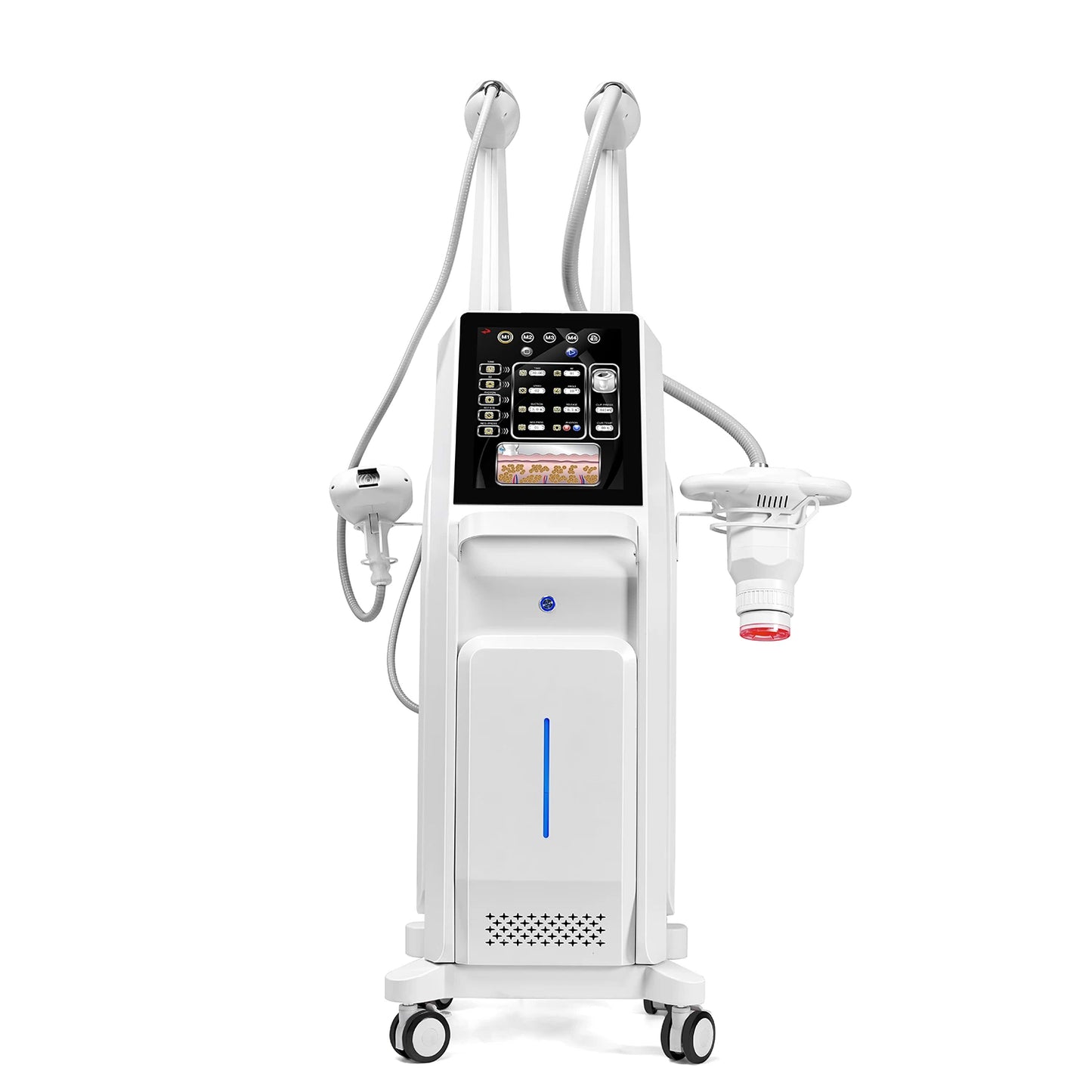 Máquina de RF de presión negativa rotatoria FR-A57 para la fusión de grasa, el contorno corporal y el estiramiento de la piel con rotación al vacío