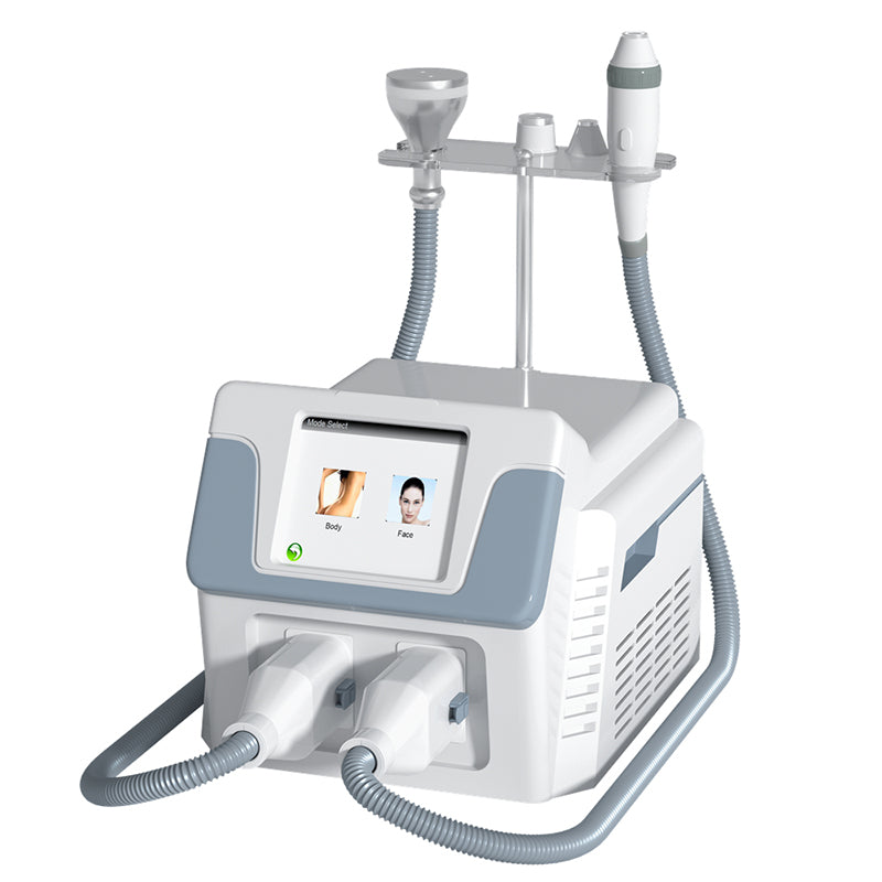 Dispositivo de criolipólisis 3 en 1 con 2 mangos para quemar grasa + eliminación de grasa por crio + máquina de belleza para lifting facial | FARSLIM