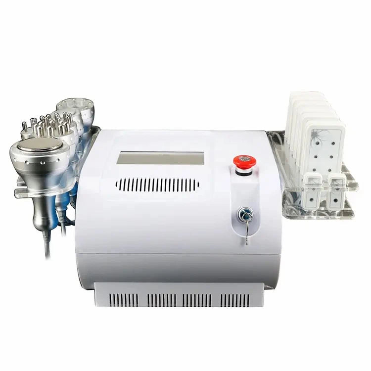 Instrumento disolvente de grasa congelada láser multipolar FR-9001S con RF para tensar la piel, reducir la grasa y eliminar las arrugas