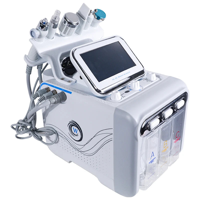 Máquina de microdermoabrasión 6 en 1 H2O2: FR-W05