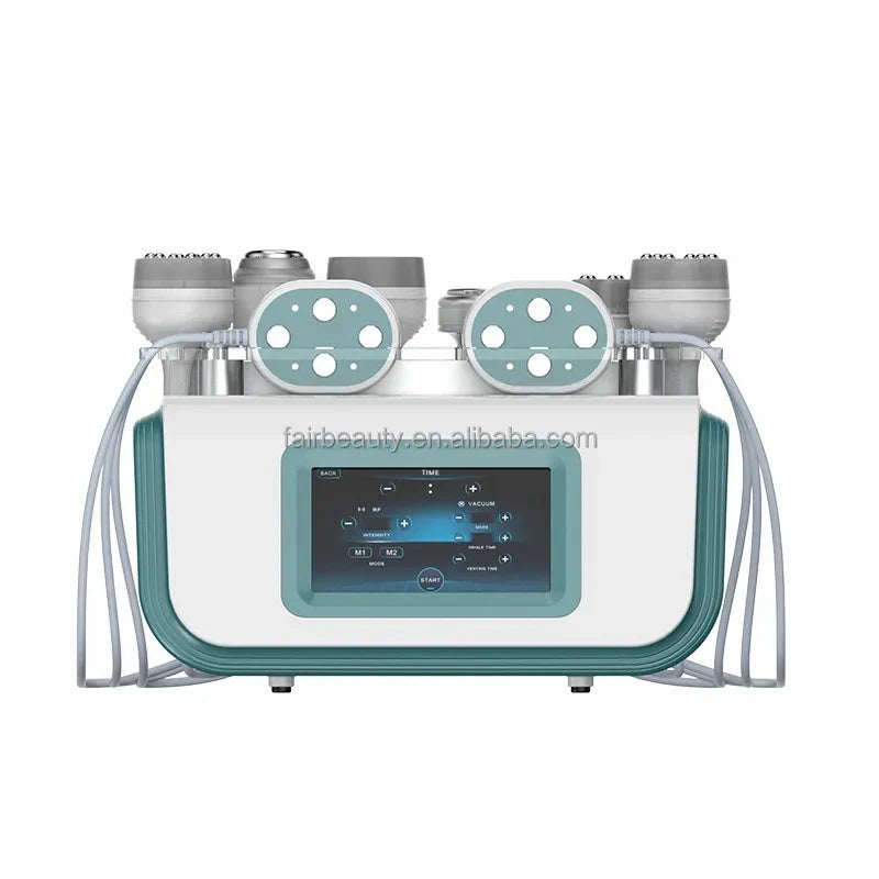 Máquina Adelgazante de Cavitación con Vacío RF Multipolares 40K FR-800 Slimming Queen con Martillo Frío y Paletas Láser