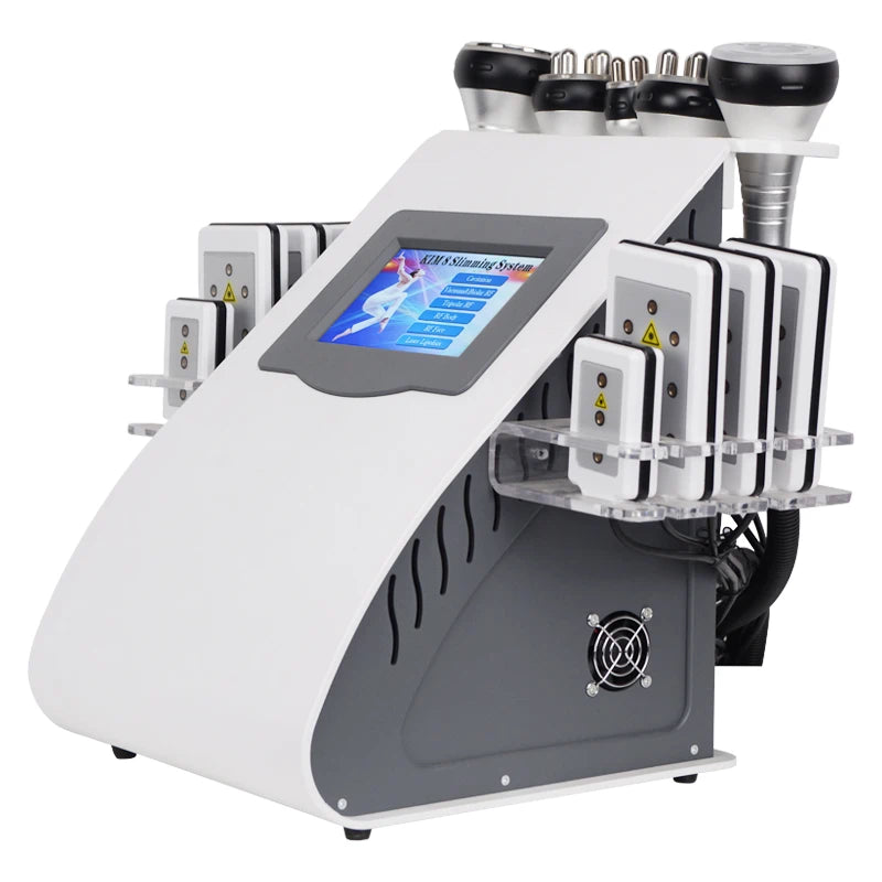 KIM 8 SLIMMING SYSTEM CAVITATION +VACUUM+LASTER MULTIPOLE RF+LASER