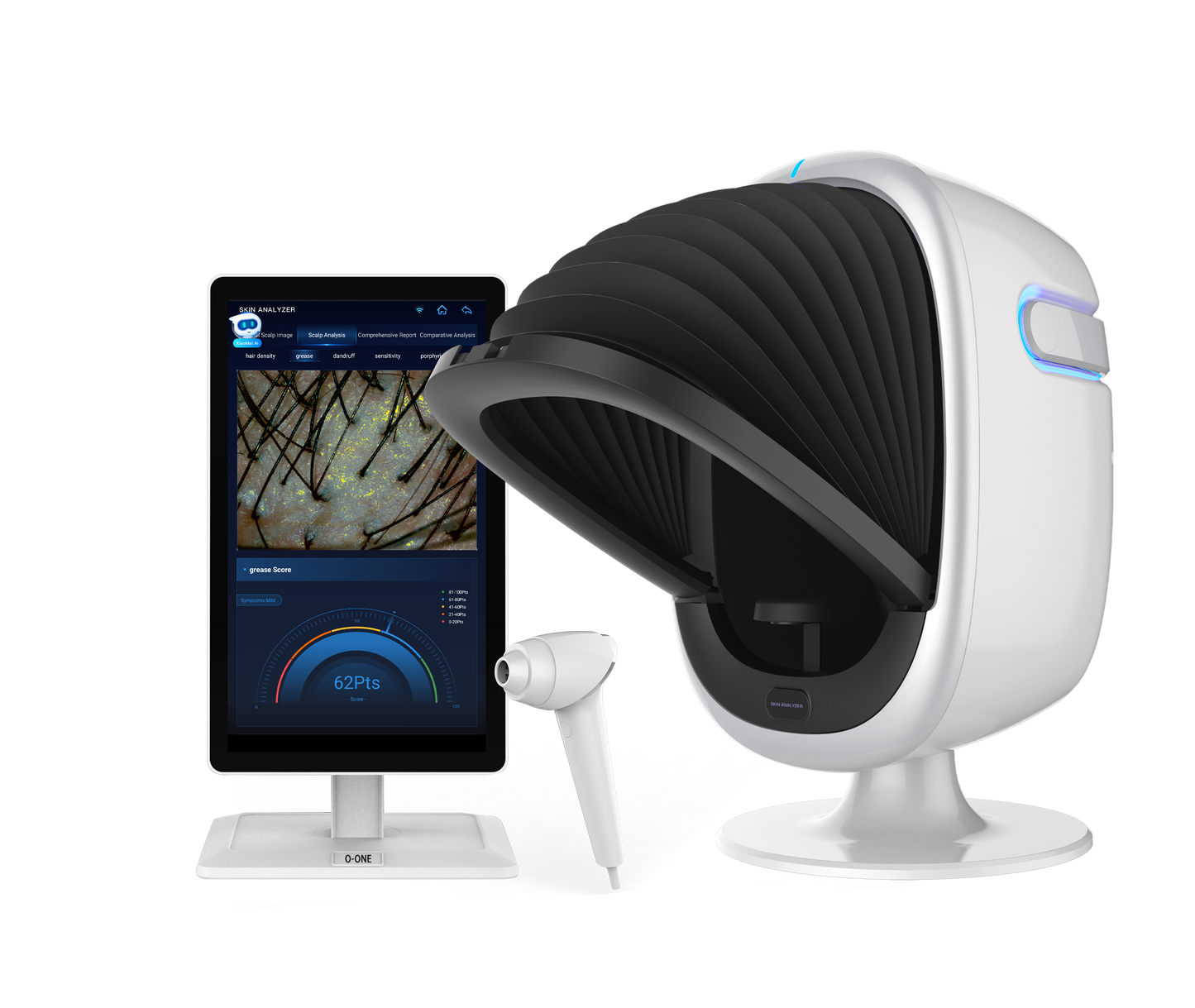 AISIA O1 3D AI Facial Skin Analyzer Detection Skin Problem