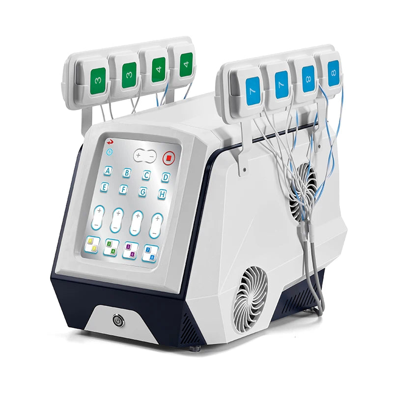 FR-B53 EMS Body Sculpting Machine Desktop with 16 Handles for Fat Reduction, Muscle Toning & Shaping