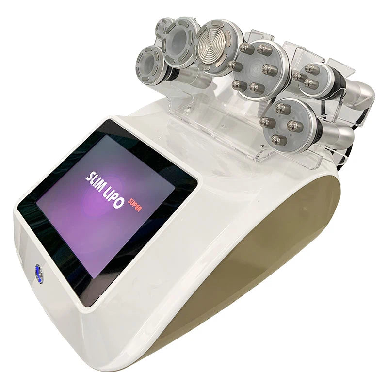 FR-6001 Slim Lipo Super Cavitation RF Machine with Vacuum & Multipolar RF for Fat Reduction & Body Contouring